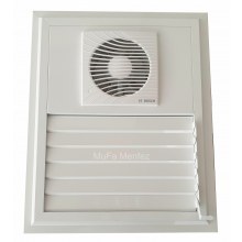 Bosch F1300 Ø100 Aspiratörlü Fanlı Menfez -Yüzeysel Montaj- Beyaz